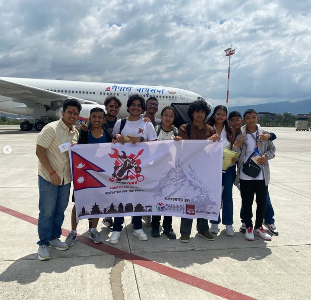 RoboYuwa National Delegation representing Nepal internationally